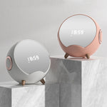 Mini enceinte Bluetooth sans fil multifonction de bureau avec chargeur intelligent, réveil et support téléphone