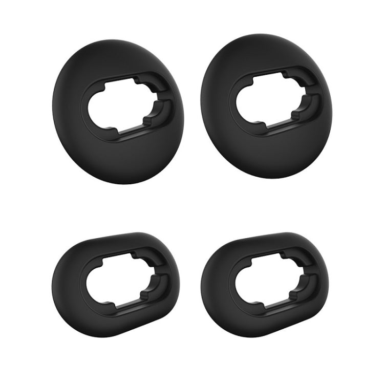 2 Ensembles d'Embouts d'écouteurs en Silicone Bluetooth pour Samsung Galaxy Buds Live, Noir-2 Paires, Rouge-2 Paires, Marron-2 Paires, Blanc-2 Paires