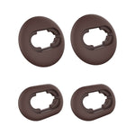 2 Ensembles d'Embouts d'écouteurs en Silicone Bluetooth pour Samsung Galaxy Buds Live, Noir-2 Paires, Rouge-2 Paires, Marron-2 Paires, Blanc-2 Paires