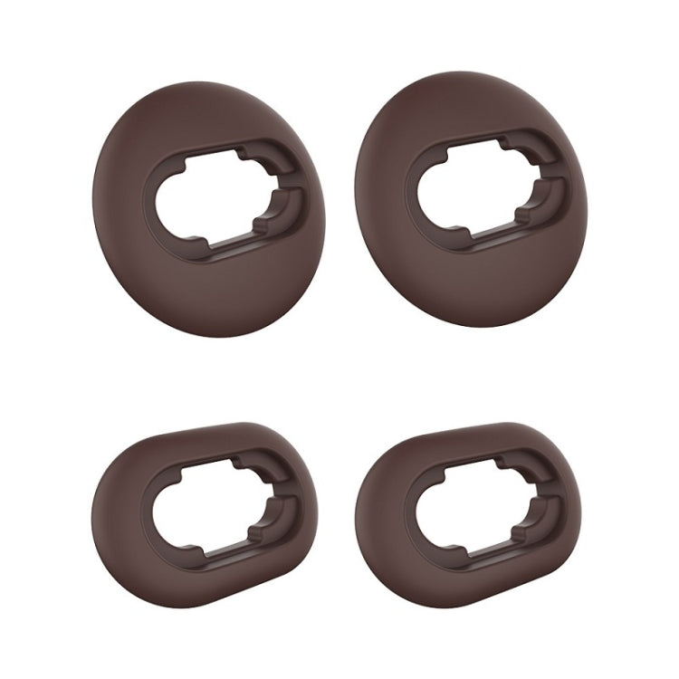 2 Ensembles d'Embouts d'écouteurs en Silicone Bluetooth pour Samsung Galaxy Buds Live, Noir-2 Paires, Rouge-2 Paires, Marron-2 Paires, Blanc-2 Paires