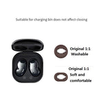 2 Ensembles d'Embouts d'écouteurs en Silicone Bluetooth pour Samsung Galaxy Buds Live, Noir-2 Paires, Rouge-2 Paires, Marron-2 Paires, Blanc-2 Paires