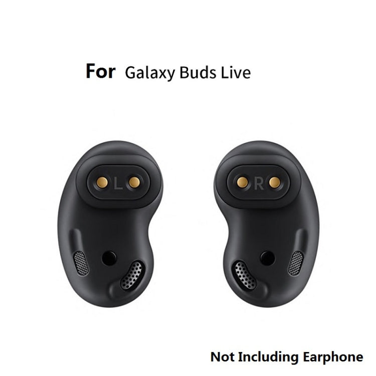 2 Ensembles d'Embouts d'écouteurs en Silicone Bluetooth pour Samsung Galaxy Buds Live, Noir-2 Paires, Rouge-2 Paires, Marron-2 Paires, Blanc-2 Paires