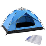TC-014 Outdoor Beach Travel Camping Automatic Spring Multi-Person Tent, For 2 People, For 3-4 People