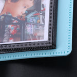 Album photo couleur unie élastique de 3 pouces, livre de rangement pour cartes et photos grande capacité, 3 pouces 160, 3 pouces 288