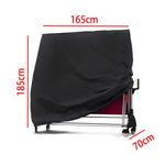 Housse de protection imperméable et anti-poussière pour table de ping-pong, 165x70x185cm