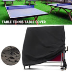 Housse de protection imperméable et anti-poussière pour table de ping-pong, 165x70x185cm
