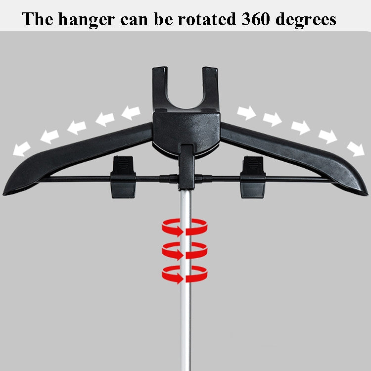 Support de repassage suspendu 3 en 1 de 1,6 m, cintre, tringle télescopique en métal, fixation de tringle en métal