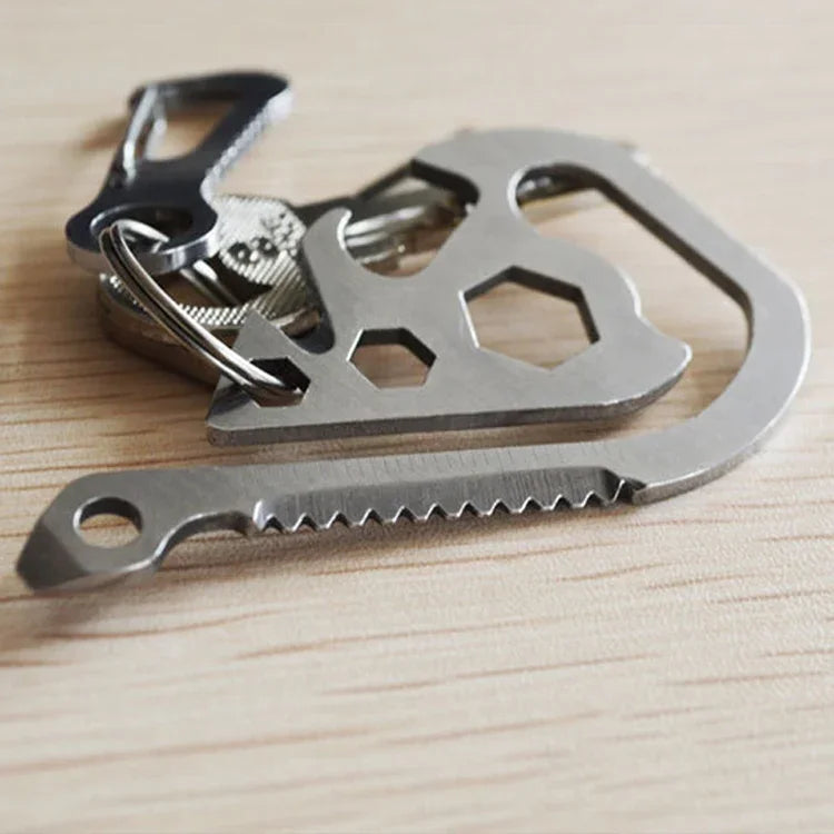 Gadget EDC extérieur, outil d'urgence multifonction porte-clés, outil d'urgence EDC
