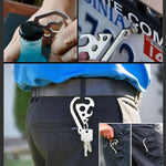 Gadget EDC extérieur, outil d'urgence multifonction porte-clés, outil d'urgence EDC