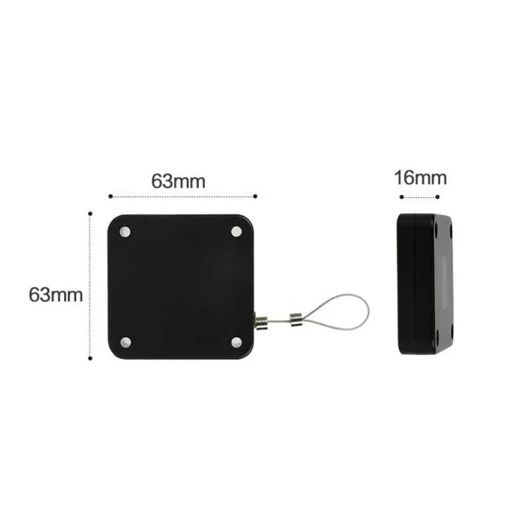 P093 Fermeture automatique de porte Téléscoper Boîte anti-effraction pour porte coulissante, Spécification : 2e génération colle noire 500g 1m, 2e génération colle blanche 500g 1m, 2e génération colle noire 800g 1m, 2e génération colle blanche 800g 1m
