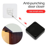 P093 Fermeture automatique de porte Téléscoper Boîte anti-effraction pour porte coulissante, Spécification : 2e génération colle noire 500g 1m, 2e génération colle blanche 500g 1m, 2e génération colle noire 800g 1m, 2e génération colle blanche 800g 1m