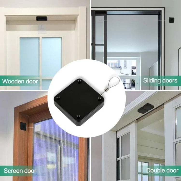 P093 Fermeture automatique de porte Téléscoper Boîte anti-effraction pour porte coulissante, Spécification : 2e génération colle noire 500g 1m, 2e génération colle blanche 500g 1m, 2e génération colle noire 800g 1m, 2e génération colle blanche 800g 1m