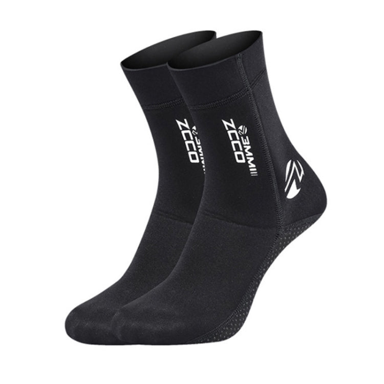 Chaussettes de plongée antidérapantes chaudes ZCCO 3mm, protège-tibias anti-usure, tailles 33-34, 35-36, 37-38, 39-40, 41-42, 43-44, 45-46