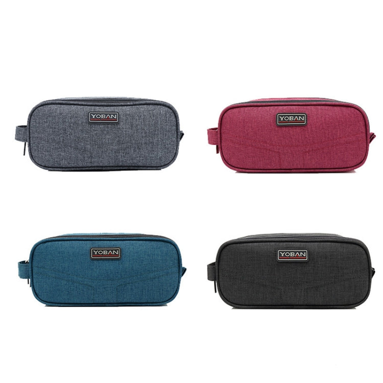 YOBAN Y-1054 Sac de rangement de voyage pour accessoires numériques Multifonctionnel Étanche Câble de données Chargeur Lecteur de cartes Trousse de rangement