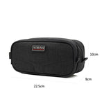 YOBAN Y-1054 Sac de rangement de voyage pour accessoires numériques Multifonctionnel Étanche Câble de données Chargeur Lecteur de cartes Trousse de rangement