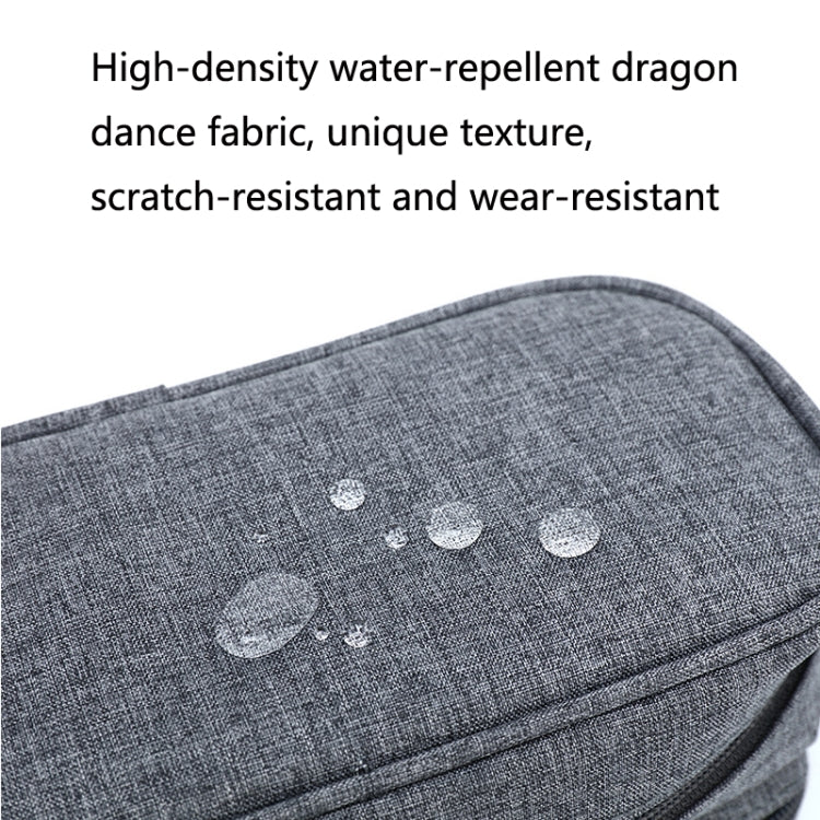 YOBAN Y-1054 Sac de rangement de voyage pour accessoires numériques Multifonctionnel Étanche Câble de données Chargeur Lecteur de cartes Trousse de rangement
