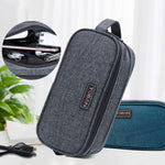 YOBAN Y-1054 Sac de rangement de voyage pour accessoires numériques Multifonctionnel Étanche Câble de données Chargeur Lecteur de cartes Trousse de rangement