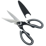 Ciseaux de cuisine multi-fonctions en acier inoxydable, 4 pièces, 4 en 1