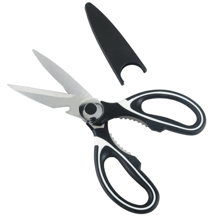 Ciseaux de cuisine multi-fonctions en acier inoxydable, 4 pièces, 4 en 1