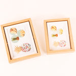 Cadre photo pivotant double face en bois, tailles : 6 pouces, 7 pouces, 8 pouces