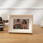Cadre photo mural en bois avec pendule, double usage, style :, 8 pouces, deux cadres, trois cadres, quatre cadres horizontaux, quatre cadres verticaux