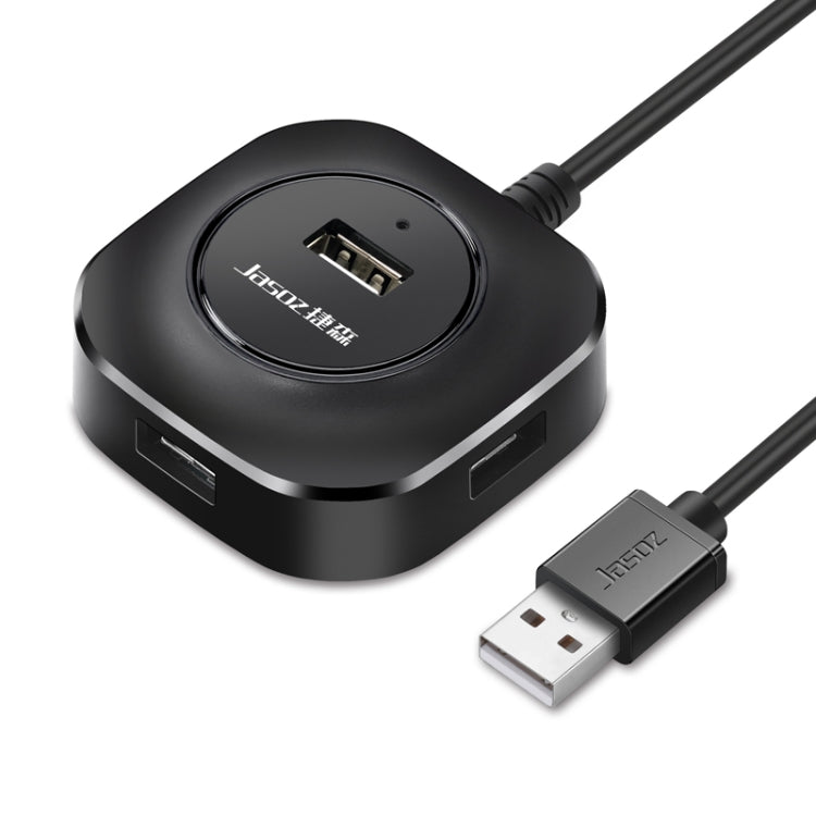 Hub USB2.0 4 ports haute vitesse Jasoz, station d'accueil 1 vers 4, noir 0,3m, noir 0,5m, noir 1,2m, blanc 0,3m, blanc 0,5m, blanc 1,2m