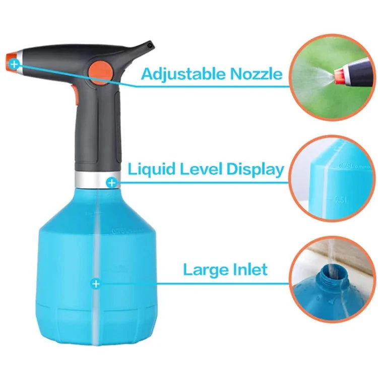 Vaporisateur désinfectant électrique USB, Bouteille d'arrosage domestique, Pulvérisateur d'alcool automatique