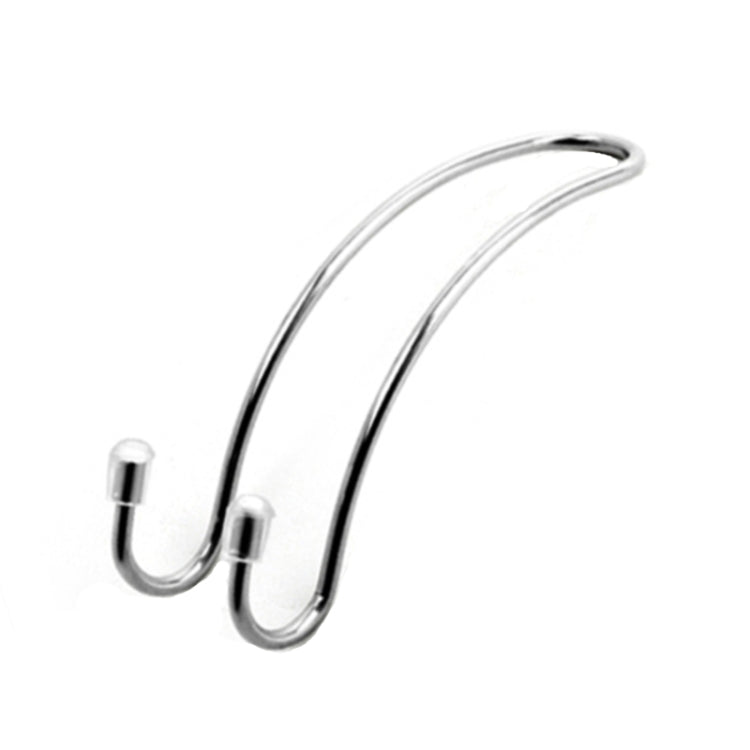 Clips Automotive Metal Car Seat Hook Auto Headrest Hanger Bag Holder for Car Bag Purse Cloth Grocery Storage Auto Fastener, Silver