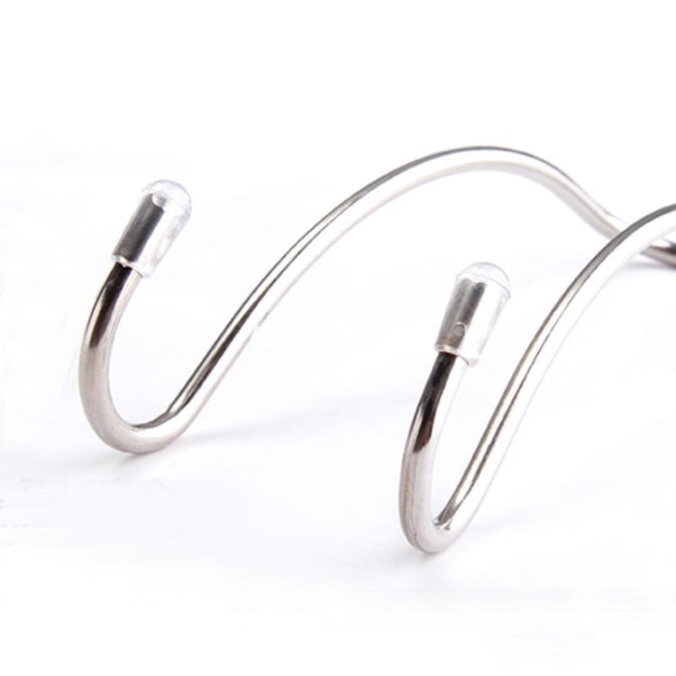 Clips Automotive Metal Car Seat Hook Auto Headrest Hanger Bag Holder for Car Bag Purse Cloth Grocery Storage Auto Fastener, Silver