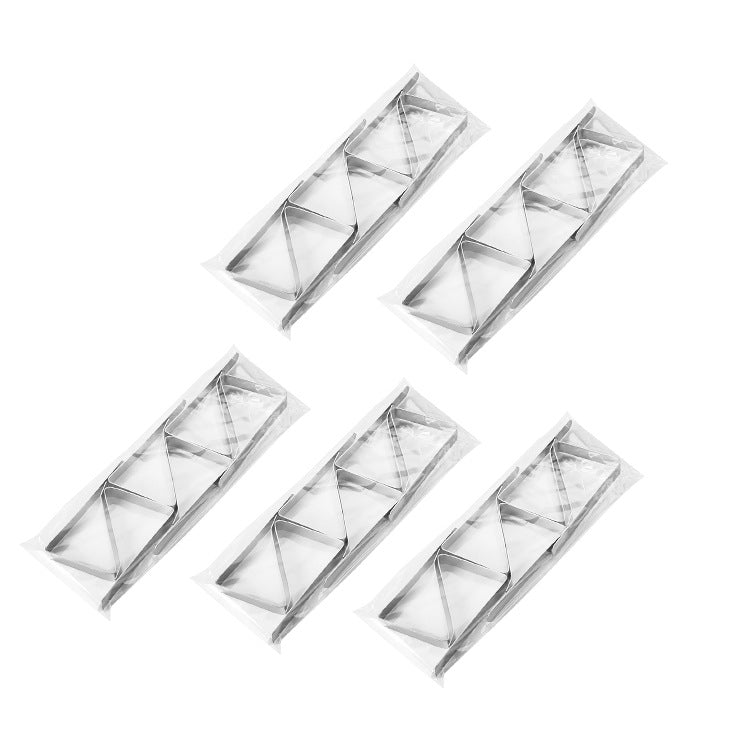 30 PCS Attache Nappe en Acier Inoxydable Pince de Table Triangle Pince Flexible de Pique-nique, 30 PCS (Classique), 30 PCS (Ondulé)