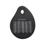 Spatule en silicone, spatule à crème, couteau à beurre, raclette (noir), raclette (rouge)