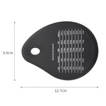 Spatule en silicone, spatule à crème, couteau à beurre, raclette (noir), raclette (rouge)