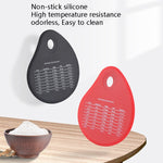 Spatule en silicone, spatule à crème, couteau à beurre, raclette (noir), raclette (rouge)