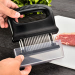48 Pneumatizer With Handle Tender Meat Knuckle Utensils Kitchen Tool Barbecue Meat, 48-pin  20A48