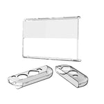 Kit de protection hôte DOBE TNS-1133B + protection anti-chute pour poignées gauche et droite en cristal pour Switch OLED, TNS-1133B (couleur transparente)