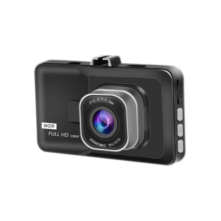 Enregistreur de Conduite Grand Angle HD 1080P Écran 3,0 pouces avec Image de Recul Spécification : Enregistrement Simple Définition Normale (Noir)