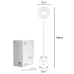 Lampe de Bureau à Pince YAGE YG-8102 2W 18 LED Interrupteur Tactile Gradation 3 Niveaux Protection des Yeux Lumière LED