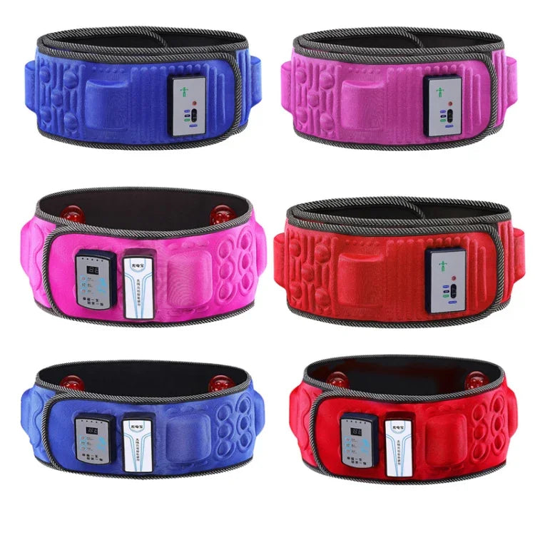 Ceinture Minceur Vibrante, Machine de Massage Amincissante, Version de Charge (Rose), Version de Charge (Rouge), Version Filaire (Bleu), Version Filaire (Rose), Version Filaire (Rouge), Prise US