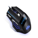 SOURIS DE JEUX GAMING BLOODBAT GM02 7 Boutons Filaire USB Optoélectronique Lumières Respiratoires Numériques