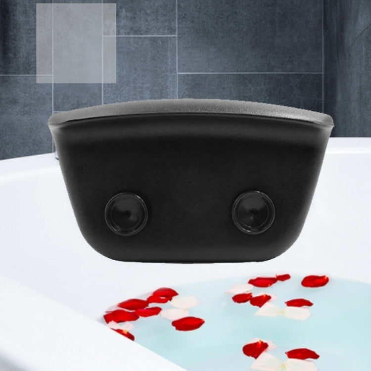 T5 Oreiller de baignoire en mousse PU éponge, oreiller de tête de bain d'hôtel, oreiller de tête de bain