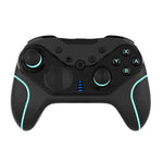 Manette de jeu sans fil avec réveil pour Nintendo Switch/Android/IOS/PC, Style : S818 Vert Noir
