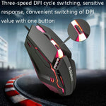 2 PCS K-Snake M11 4 boutons 1600DPI Souris de jeu lumineuse filaire pour ordinateur portable, longueur du câble : 1,5 m