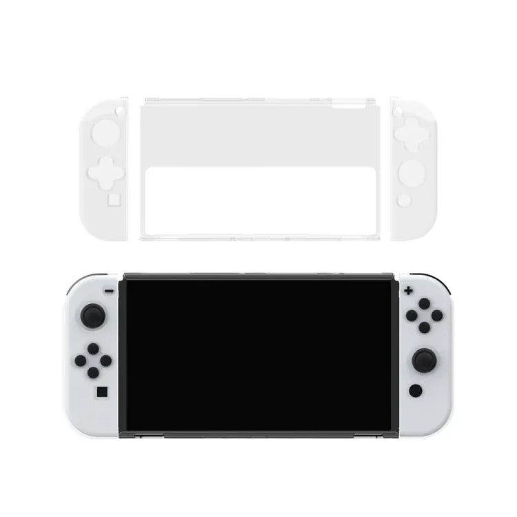 Étui de protection transparent en TPU pour manette de jeu DOBE Switch OLED, TNS-1133C