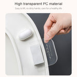 FY-J109 Poignée de couvercle de toilette, outil de levage de couvercle de toilette mains propres, Rouge Vin, Transparent, Vert Foncé