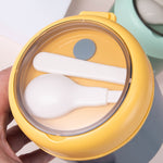 Tasse à Soupe Scellée à Isolation Thermique Portable avec Couvercle Boîte à Déjeuner Petit-déjeuner pour Employés de Bureau, Rose, Bleu, Vert
