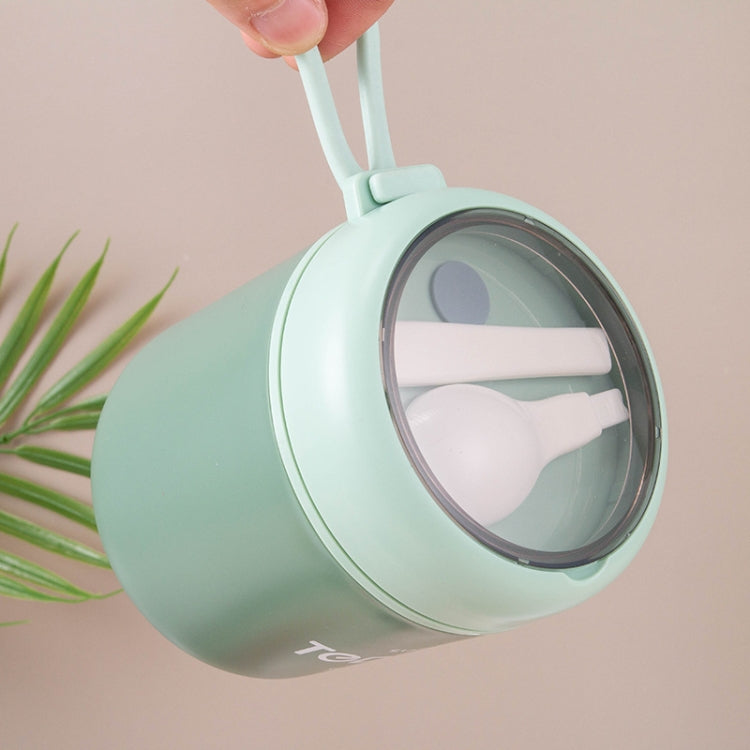 Tasse à Soupe Scellée à Isolation Thermique Portable avec Couvercle Boîte à Déjeuner Petit-déjeuner pour Employés de Bureau, Rose, Bleu, Vert
