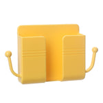 10 boîtes de rangement murales pour télécommandes, supports de chargement de téléphone portable pour chevet, 10 pièces vertes, 10 pièces bleues, 10 pièces roses, 10 pièces blanches, 10 pièces jaunes