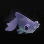 Décorations d'aquarium simulant des poissons lumineux écologiques en silicone coloré, 1 Betta rouge, 2 Betta brun, 3 Betta bleu, 4 Poisson rouge bleu, 5 Poisson rouge rouge, 6 Poisson rouge brun