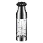 Bouteille pulvérisateur d'huile en acier inoxydable, pulvérisateur d'huile et de vinaigre pour barbecue, flacon pulvérisateur à pression.