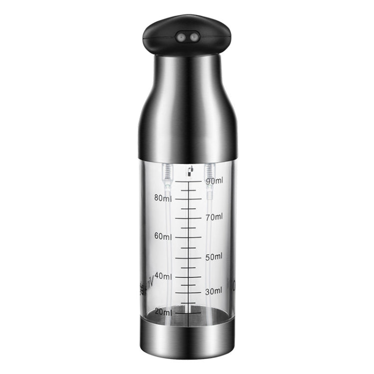 Bouteille pulvérisateur d'huile en acier inoxydable, pulvérisateur d'huile et de vinaigre pour barbecue, flacon pulvérisateur à pression.